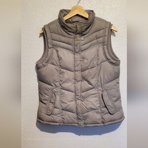 Activ. Women's Gray Puffer Vest - Size Medium
